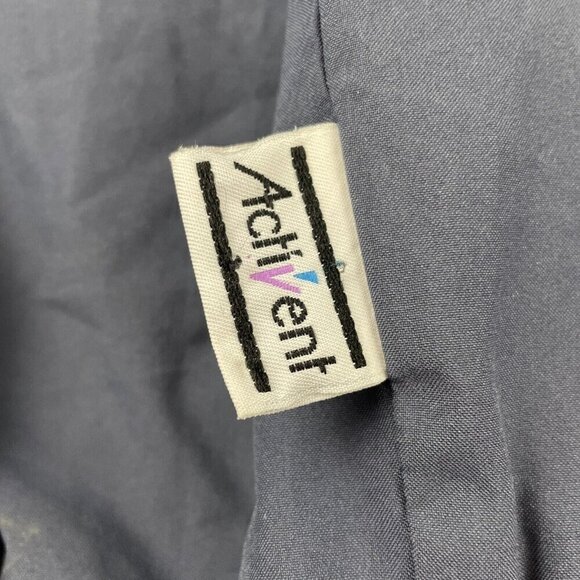 Frank Shorter Sports Windbreaker Jacket Men M Full Zip Poly  Reflective Running - Picture 4 of 13